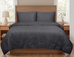 Mainstays 3 Piece Waffle Comforter Set just $25 at Walmart